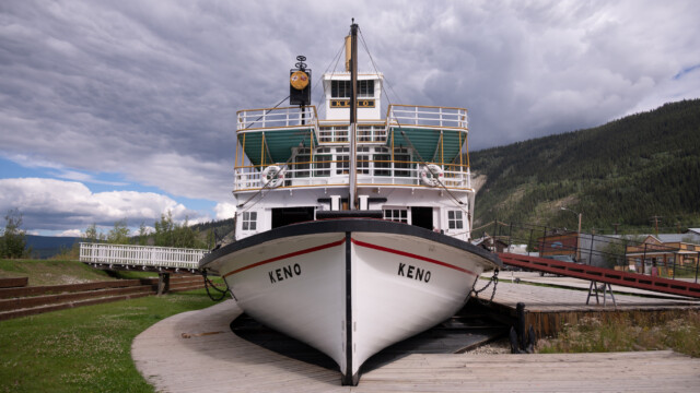 Schaufelraddampfer Keno