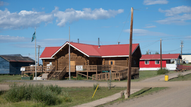 Blockhaus in Fort McPherson