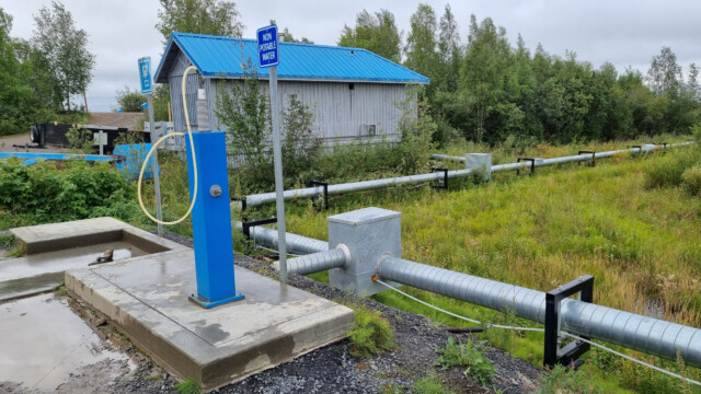 auch "unser" Wasser kommt aus diesem Rohr-System