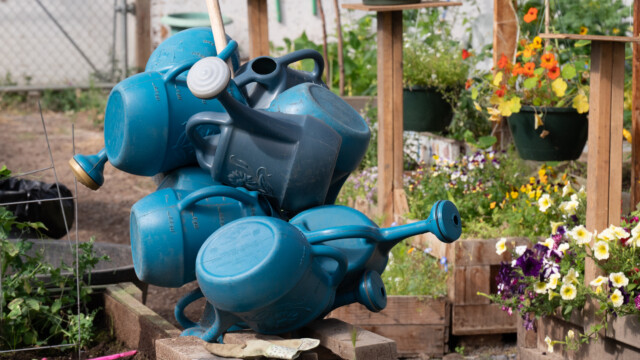 Spritzkannen gibt es genug