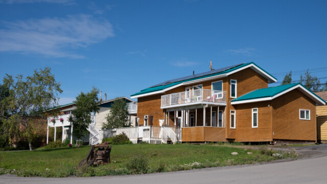 alles sieht in Inuvik sehr sauber und ordentlich aus