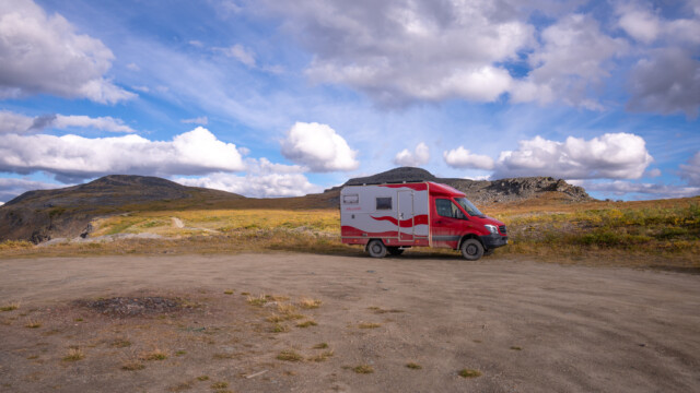 Jupi auf dem Keno-Hill