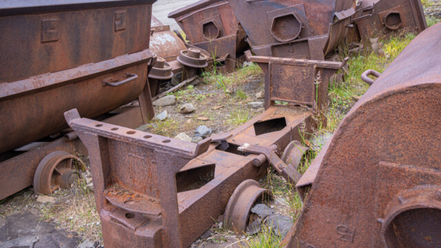 ehemalige Transportwagons