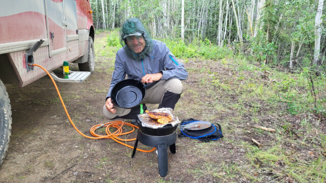 Grillieren mit MĂĽckenschutz