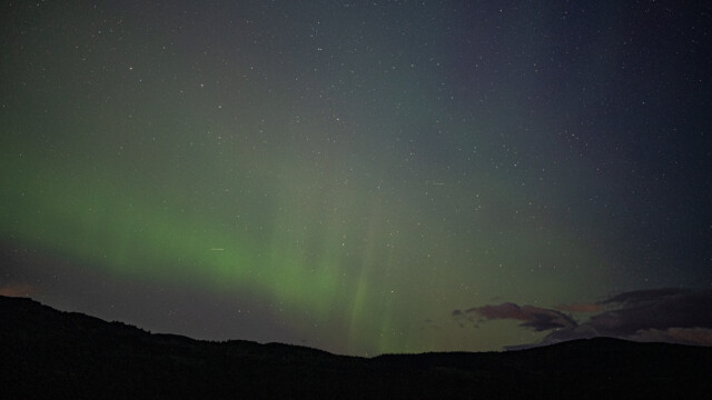 am Anfang ganz schwach...