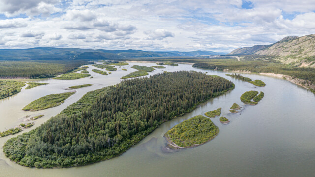 geniale Insellandschaften im Yukon