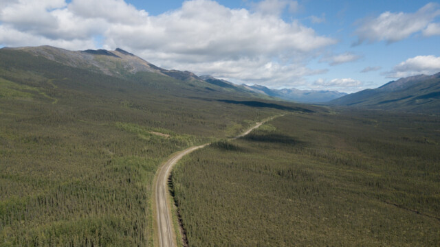 die ersten Kilometer von oben