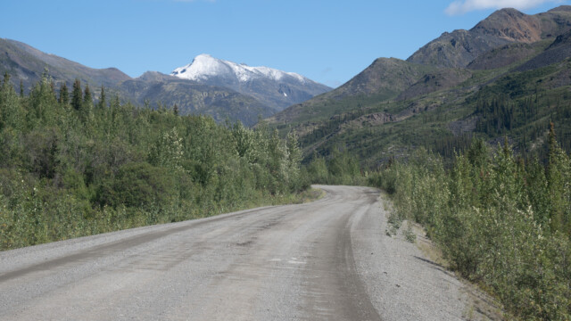 schneebedeckte Gipfel