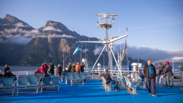 gute Stimmung an Bord