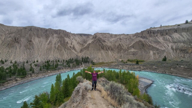 unten an der Schlaufe