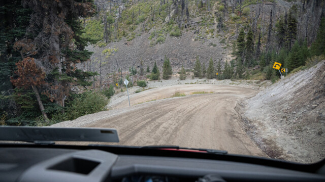 sehr steile Serpentine