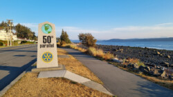 50er Breitengrad bei Campbell River