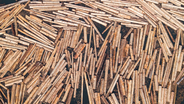 Detailansicht mit der Drohne