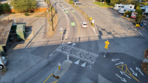 interessanter Fussgängerstreifen