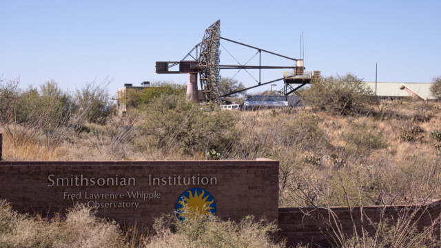 Teleskop in Ruheposition