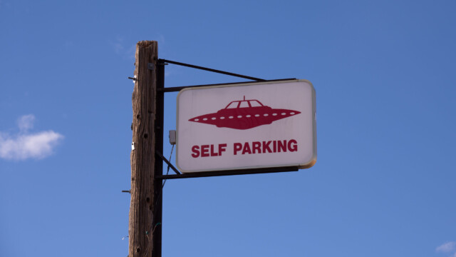 Parkplatz für UFOs
