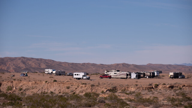 Boondocking - erlaubtes wildes Campieren