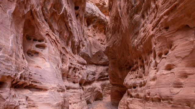 schmaler Slot-Canyon