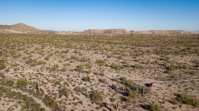 unser Standplatz von oben