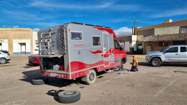 Rädertausch, die hinteren (Antriebs-) Räder haben einen höheren Verschleiss