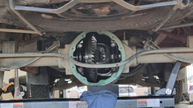 gemäss Garage sieht es aus wie neu