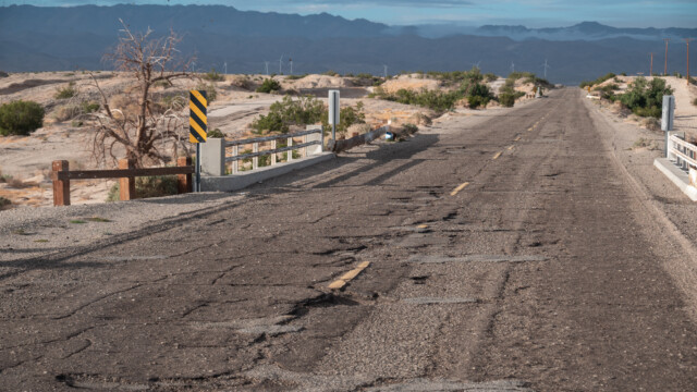 ... und da fährt man nur noch ganz langsam durch;