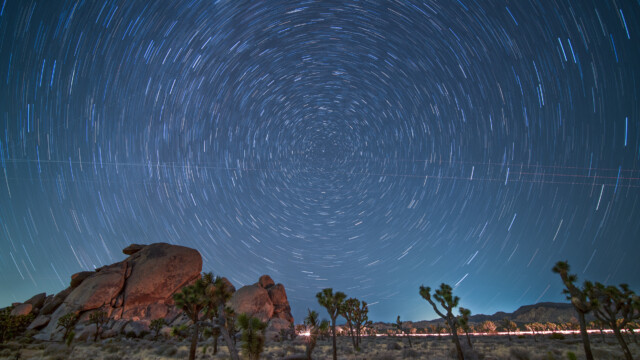 Strichspur Richtung Norden