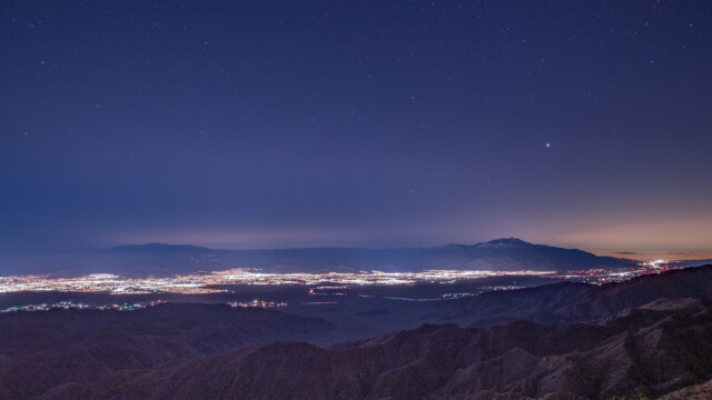 Himmel Richtung Süden mit sehr viel Licht