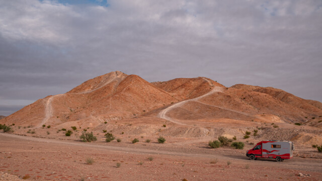 auch hier gibt es viele Pisten für Offroad-Fahrzeuge