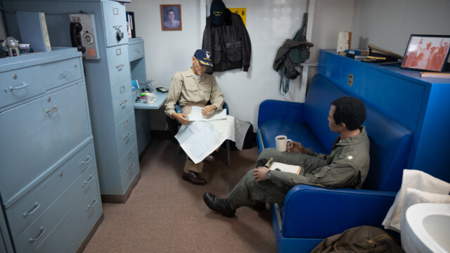 Kabine eines hohen Offiziers