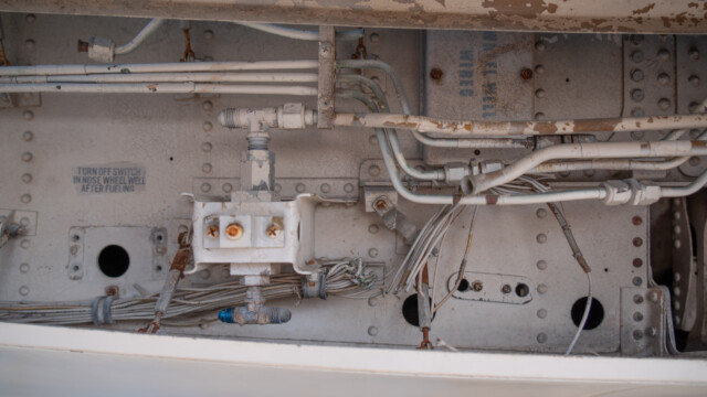 Sabotage: Wer hier wohl die Kabel durchschnitten hat?