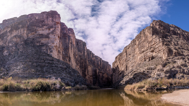 Eingang in den Santa Elena Canyon