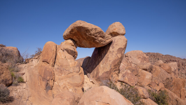 der ausbalancierte Fels