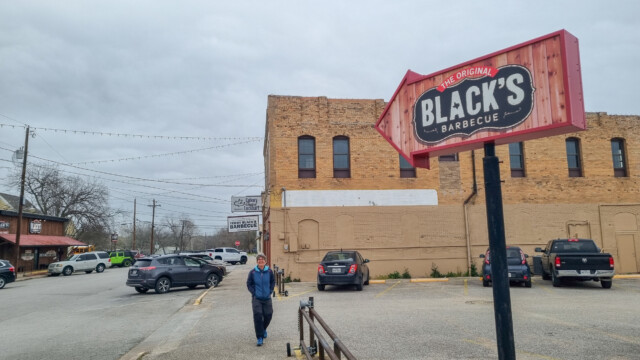 unser Ziel: Black's BBQ