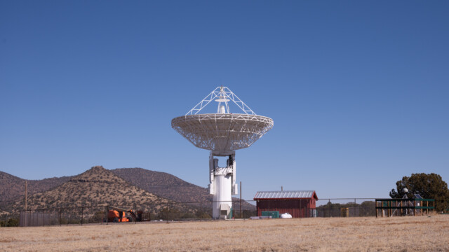 das neue Radio-Teleskop