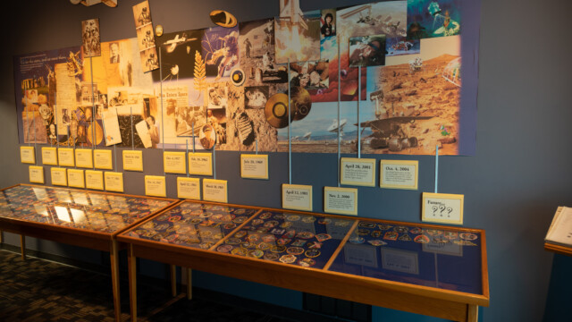 viele Patches von Weltraummissionen