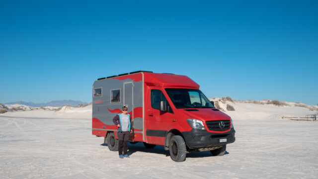 Sonnenbrille obligatorisch, so hell ist es