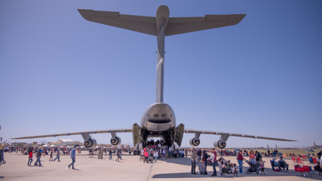 hinten geht es rein...
