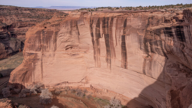 unten sieht man ganz klein die Behausungen