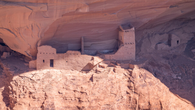 die Holzbalken sind immer noch intakt