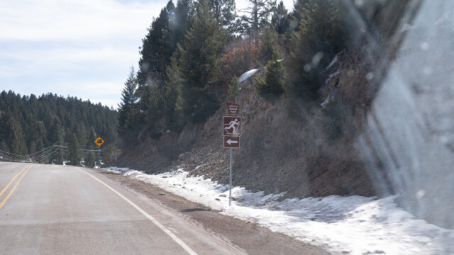 die Langlaufskier haben wir leider nicht dabei