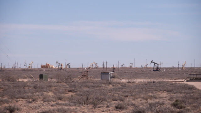 Förderanlagen so weit das Auge reicht