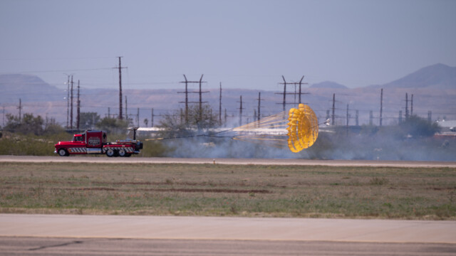 Bremsfallschirme zum Bremsen