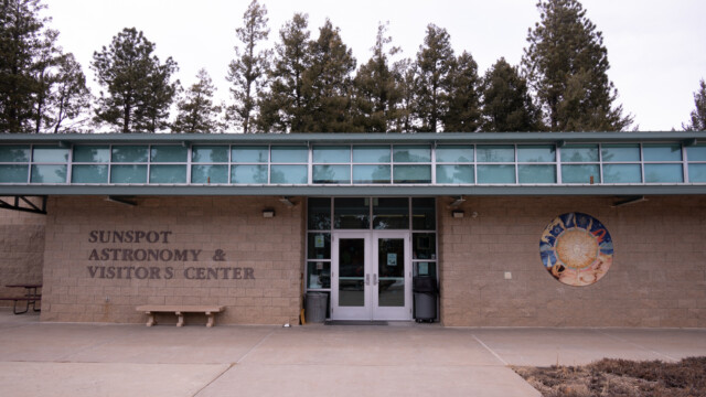 ... und am Ende der Strasse liegt das Visitor-Center