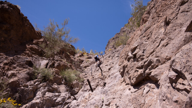 und jetzt wieder runter