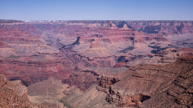 die Farben Richtung Norden sind genial, die Luft ist sehr klar