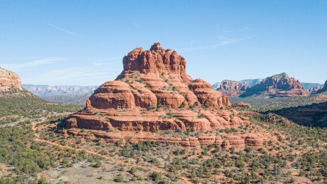 Bell Rock, mit Fantasie erkennt man eine Glockenform