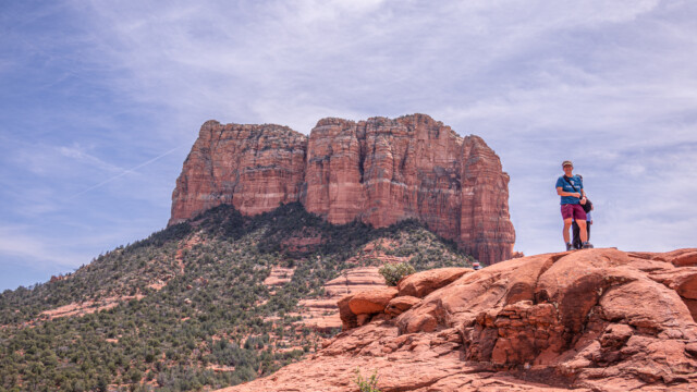 auf dem Little Bell Rock, dem kleinen Glockenfels