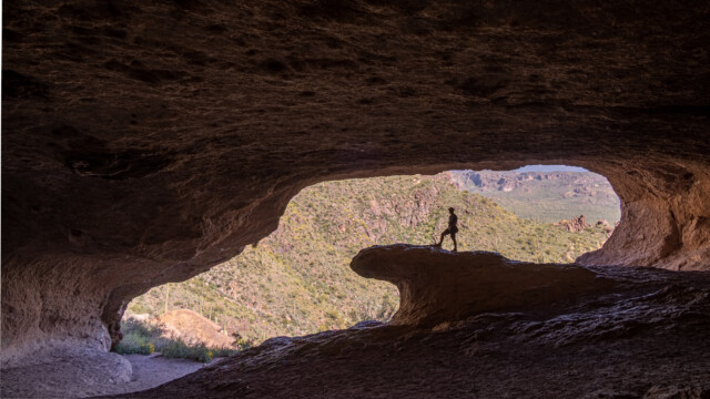 Bettina auf der Welle, ebenfalls HDR-Aufnahme