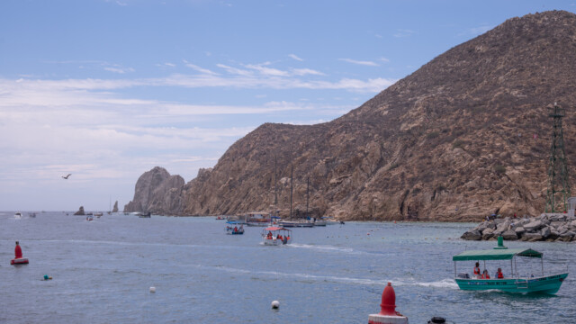 ziemlich viel los auf dem Wasser